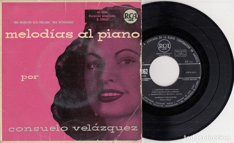 Discos de vinilo: CONSUELO VELAZQUEZ - PECADO - EP DE VINILO - C-25 - Foto 1