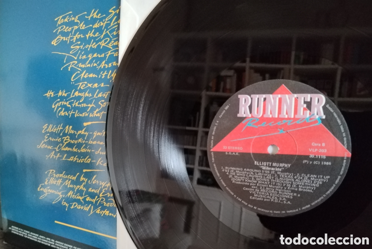 Discos de vinilo: Elliot Murphy - Milwaukee - Foto 2