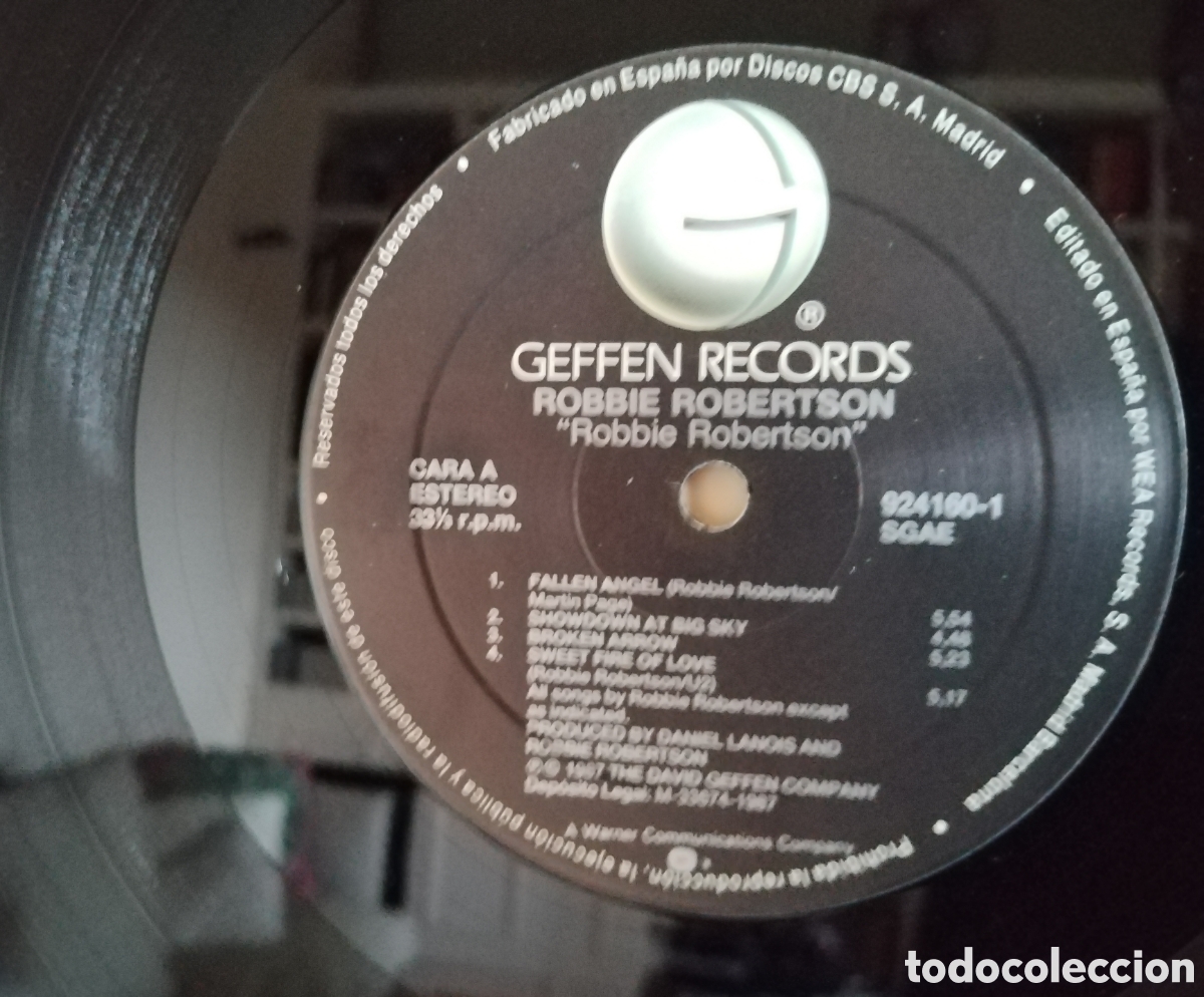 Discos de vinilo: Robbie Robertson - Robbie Robertson - Foto 3