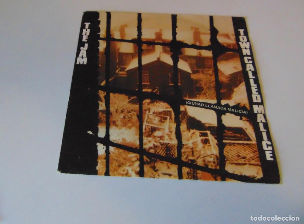 Discos de vinilo: THE JAM &ndash; Town Called Malice - SINGLE EDICION ESPA&Ntilde;OLA 1982 - Foto 1
