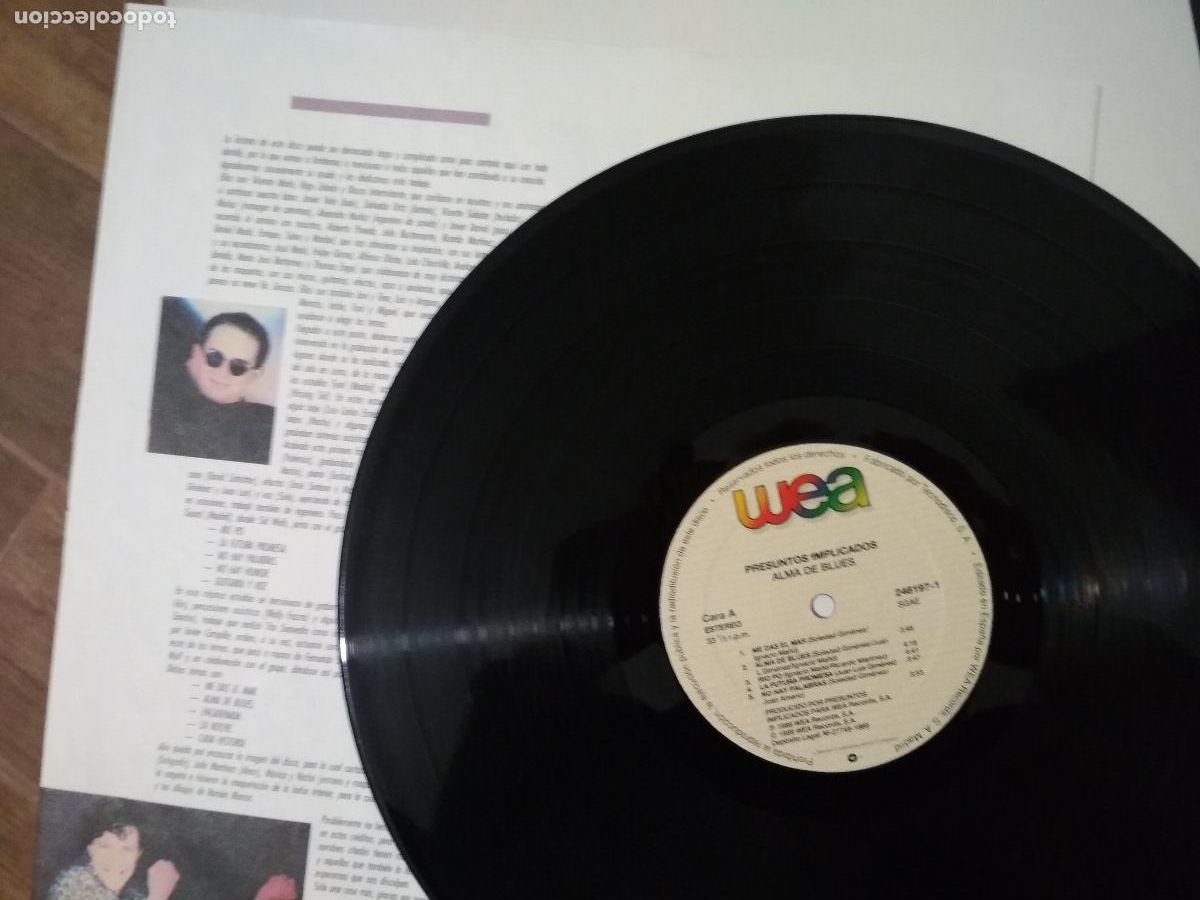 Discos de vinilo: Presuntos Implicados &ndash; Alma De Blues - Foto 4