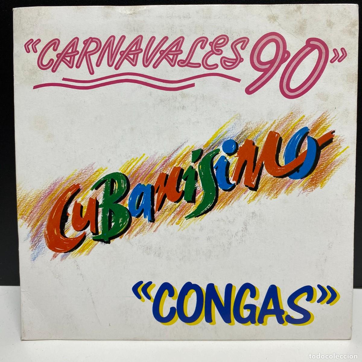 Discos de vinilo: Cubanisimo - Carnavales 90 (7&rdquo;, Single) - Foto 1