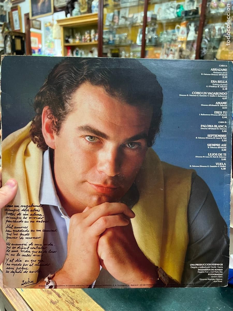 Discos de vinilo: LP BERTIN OSBORNE - COMO UN VAGABUNDO - Foto 2