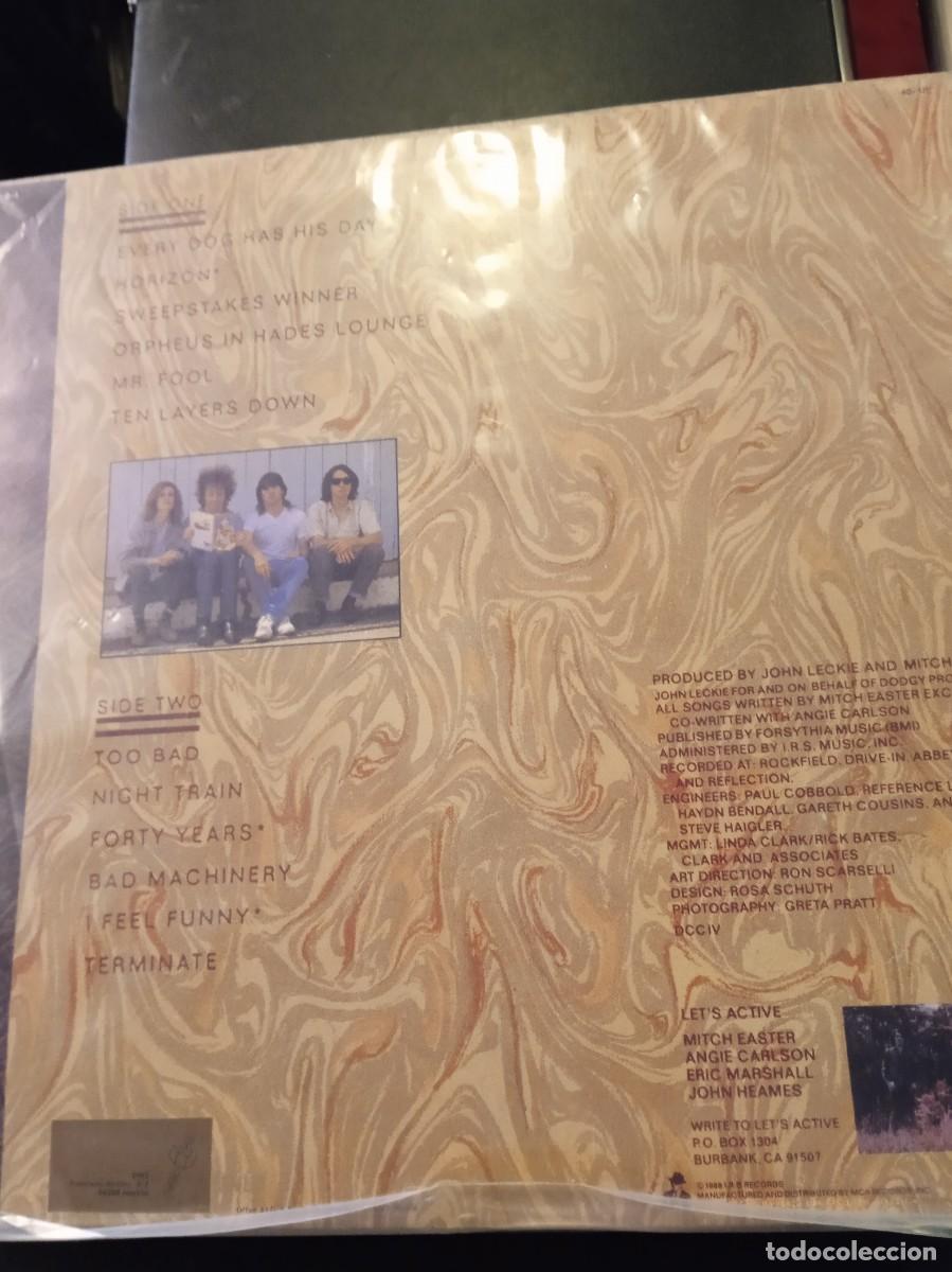 Discos de vinilo: LET&acute;S ACTIVE- EVERY DOG HAS HIS DAY. LP - Foto 2