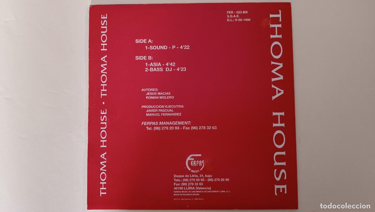 Discos de vinilo: Thoma House &ndash; Sound-P - Foto 2