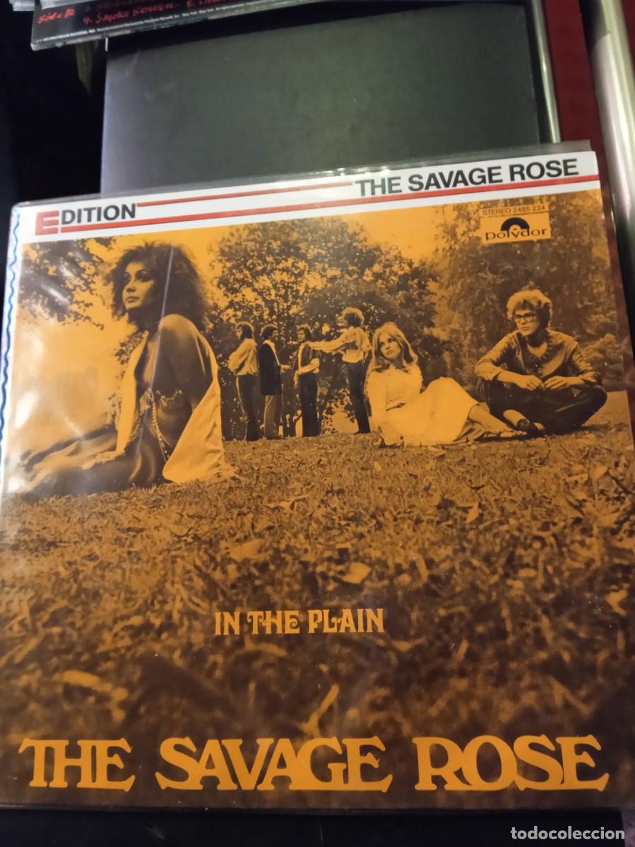 Discos de vinilo: THE SAVAGE ROSE- IN THE PLAN. LP - Foto 1
