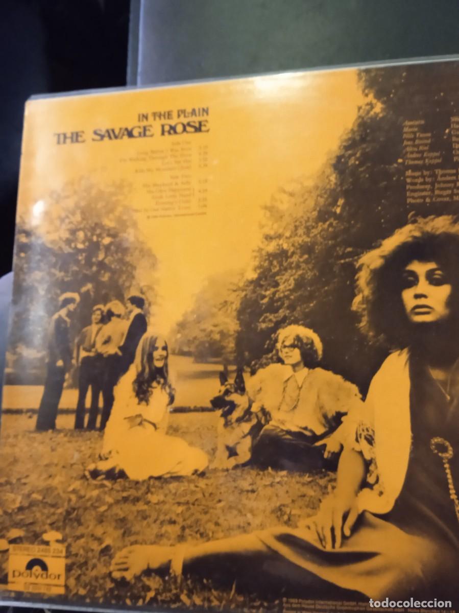 Discos de vinilo: THE SAVAGE ROSE- IN THE PLAN. LP - Foto 2