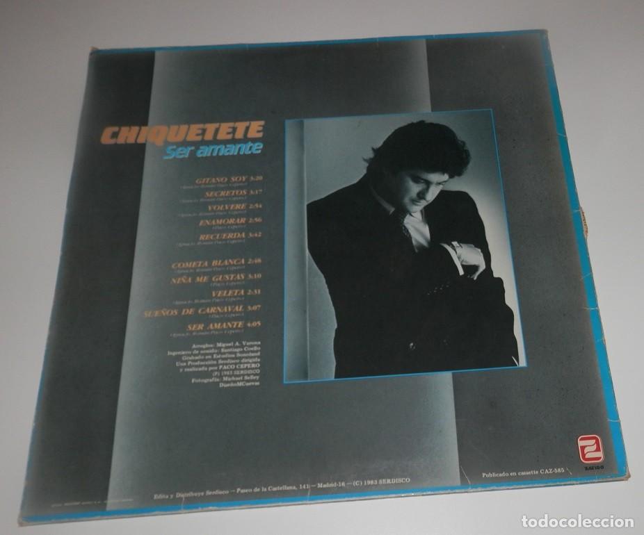 Discos de vinilo: DISCO LP VINILLO DE ANTONIO CORTES - CHIQUETETE - Foto 2