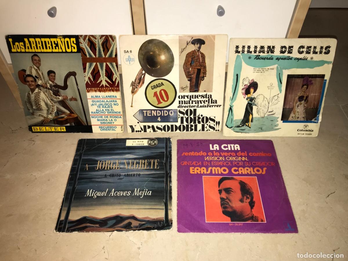 Discos de vinilo: GRAN LOTE DE 101 EPs Y SINGLES DE M&Uacute;SICA VARIADA - Foto 10