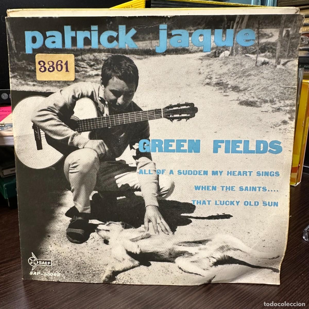 Discos de vinilo: Patrick Jaque - Green Fields (7&rdquo;, EP) - Foto 1