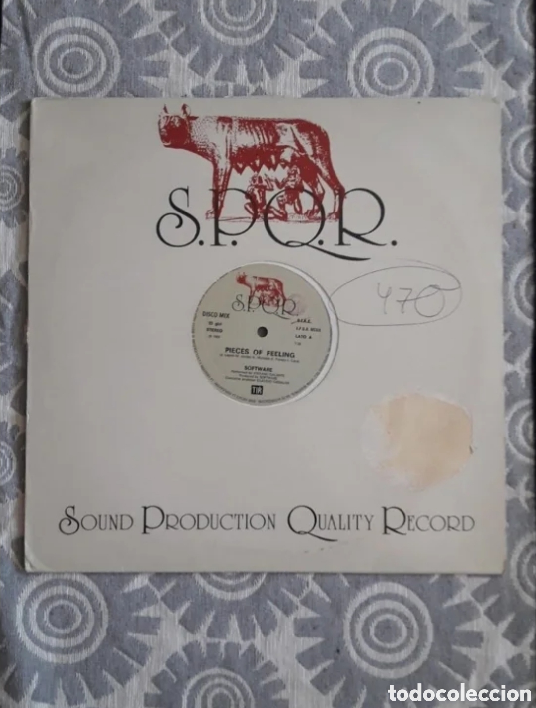Discos de vinilo: Maxi single Software. Pieces Of Feeling - Foto 2