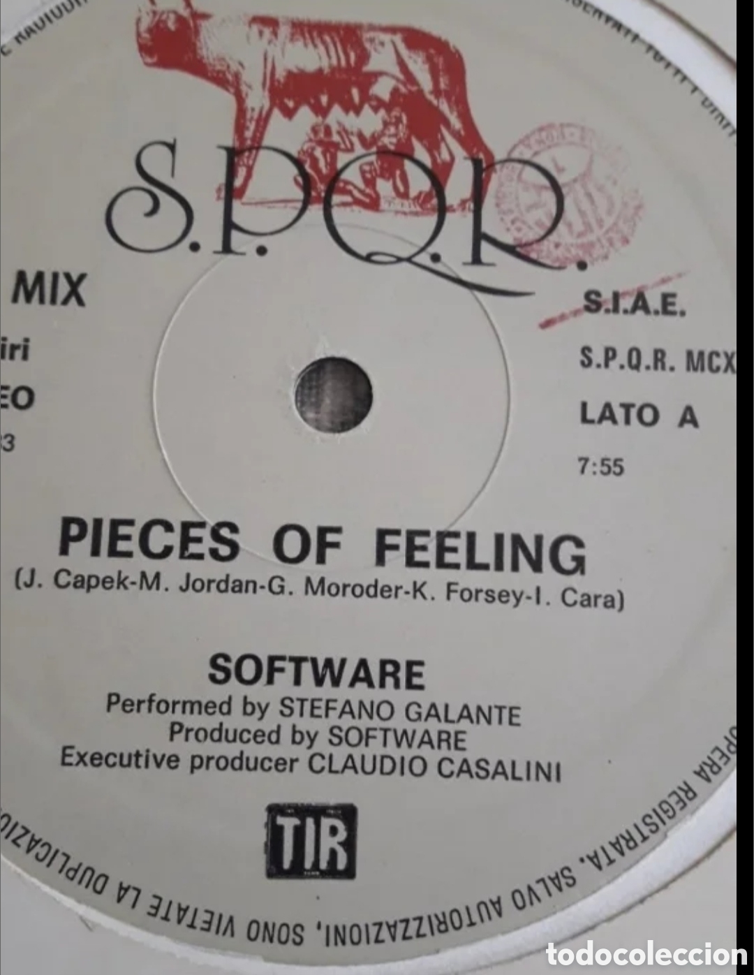 Discos de vinilo: Maxi single Software. Pieces Of Feeling - Foto 1