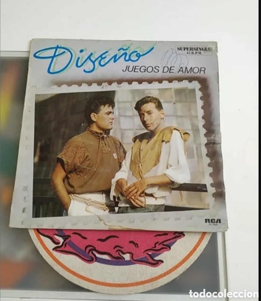 Discos de vinilo: Maxi single Dise&ntilde;o. Juegos de Amor - Foto 1