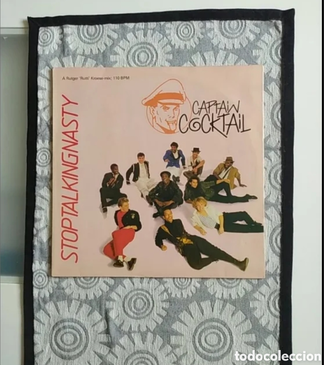 Discos de vinilo: Maxi single Captain Cocktail. Stop Talking Nasty - Foto 1