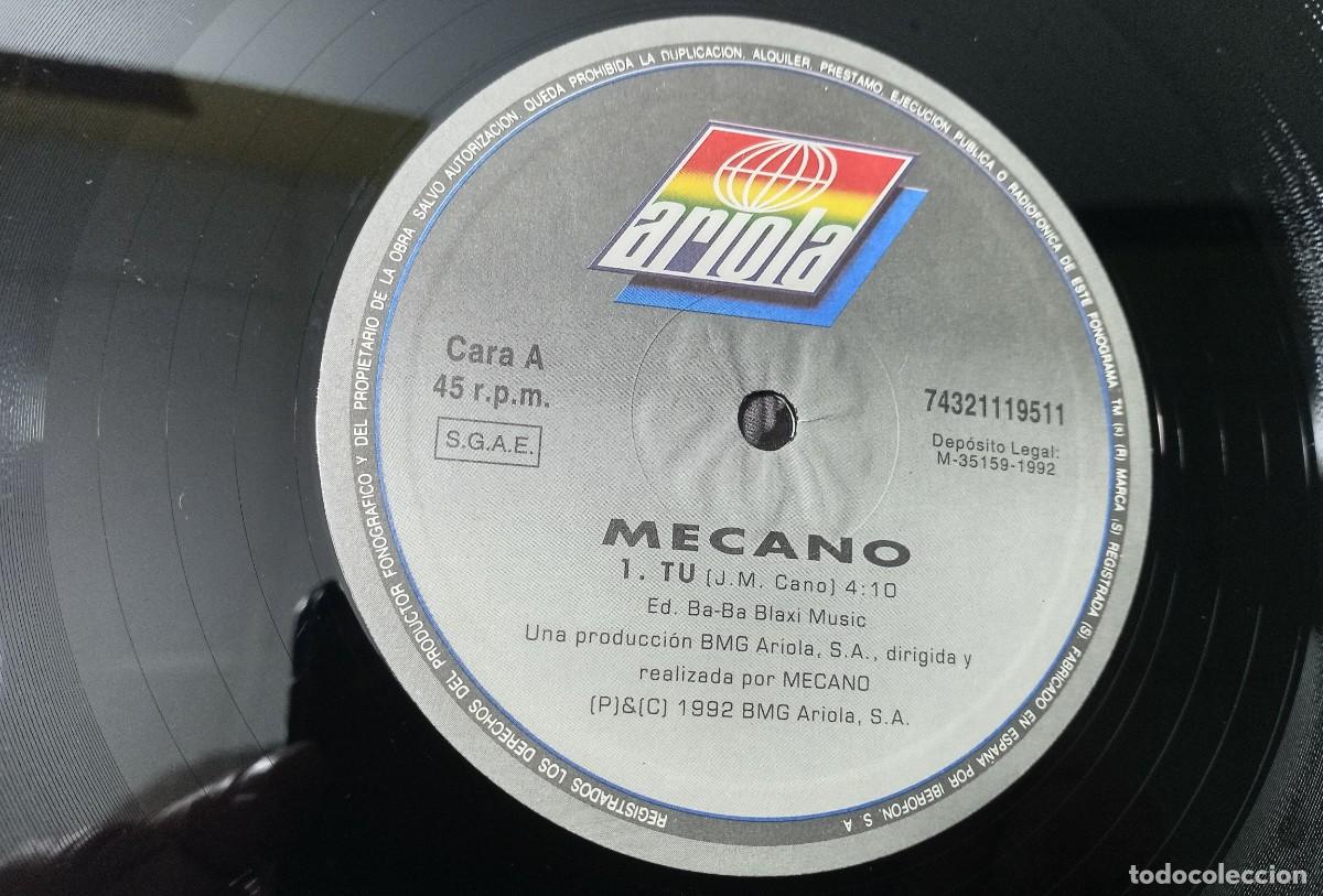 Discos de vinilo: Mecano ----------- T&uacute; - Foto 3