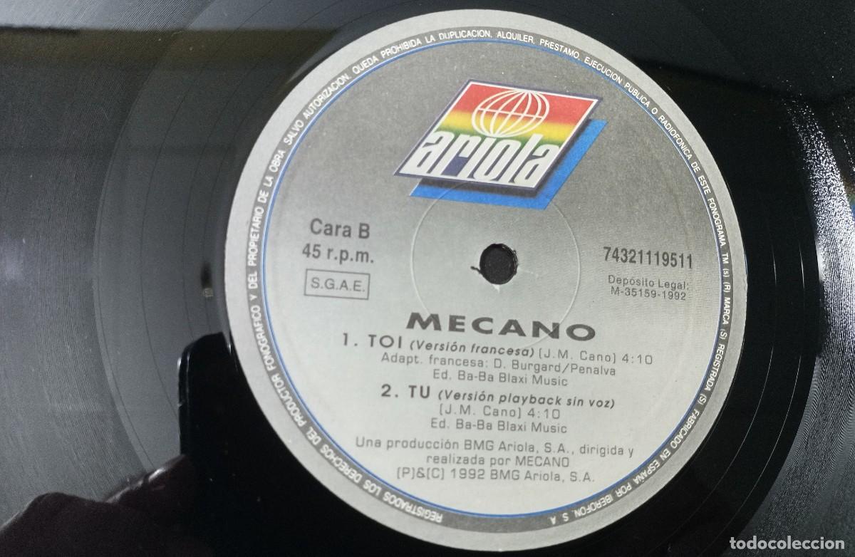 Discos de vinilo: Mecano ----------- T&uacute; - Foto 4