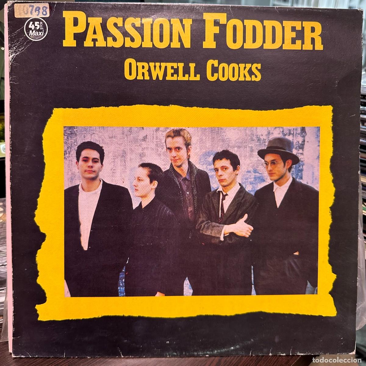 Discos de vinilo: Passion Fodder - Orwell Cooks (12&rdquo;, Maxi) - Foto 1