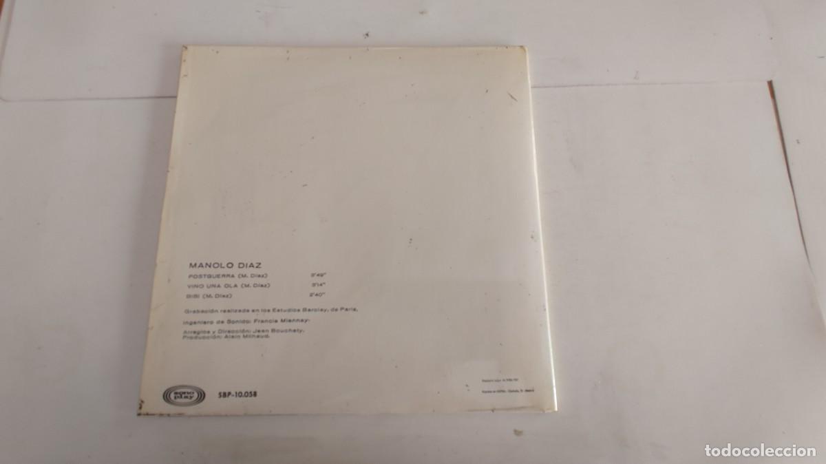 Discos de vinilo: MANOLO DIAZ-EP POSTGUERRA +2-GATEFOLD-NUEVO - Foto 3
