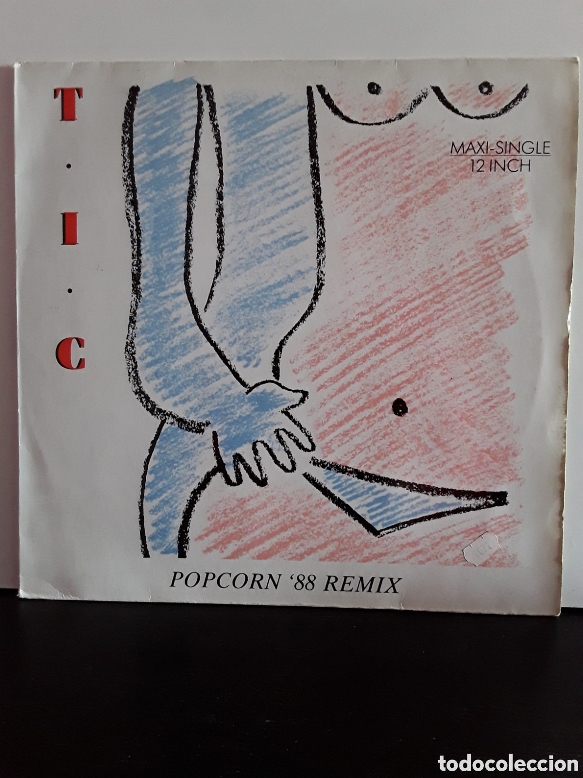 Discos de vinilo: T.I.C. &lrm;&ndash; Popcorn 88 Remix - Foto 1