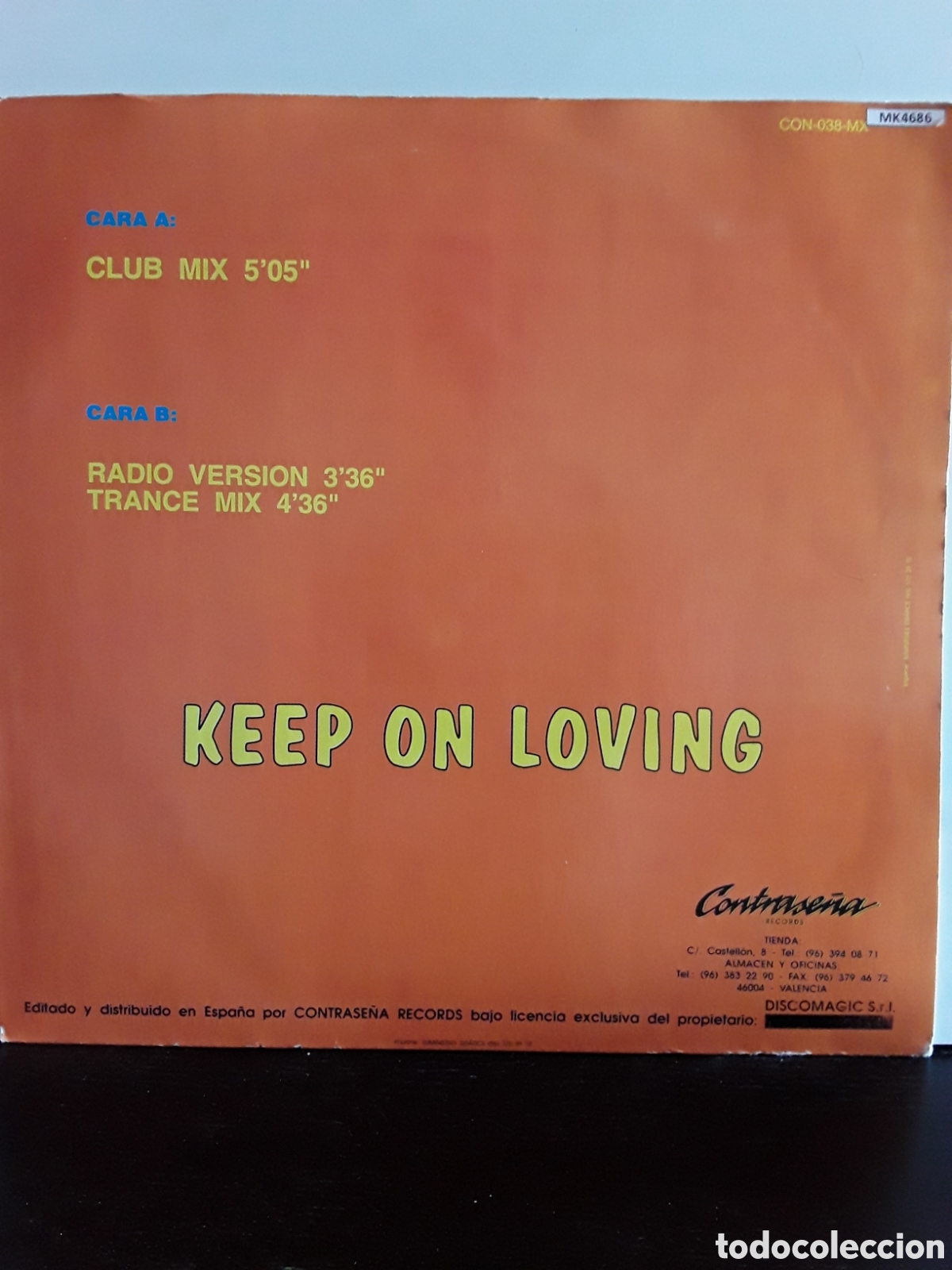 Discos de vinilo: B - Guys &lrm;&ndash; Keep On Loving - Foto 2