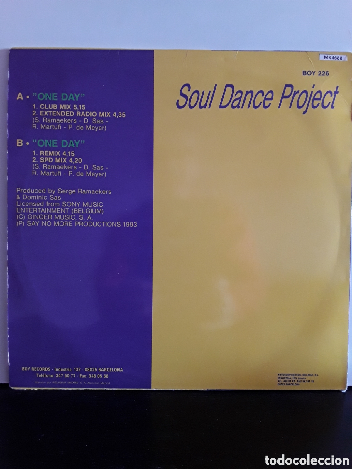 Discos de vinilo: Soul Dance Project &lrm;&ndash; One Day - Foto 2