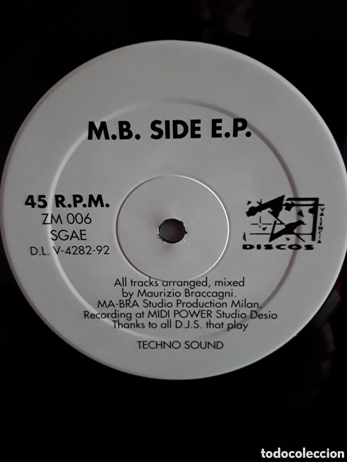 Discos de vinilo: M.B. &lrm;&ndash; M.B. Side E.P. - Foto 2
