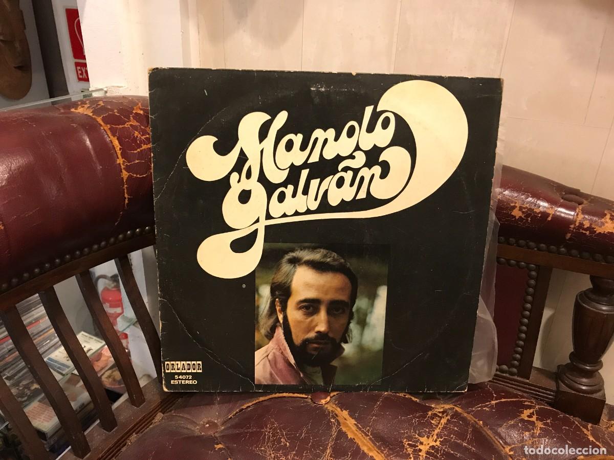 Discos de vinilo: LP. MANOLO GALV&Aacute;N. 1974 - Foto 1