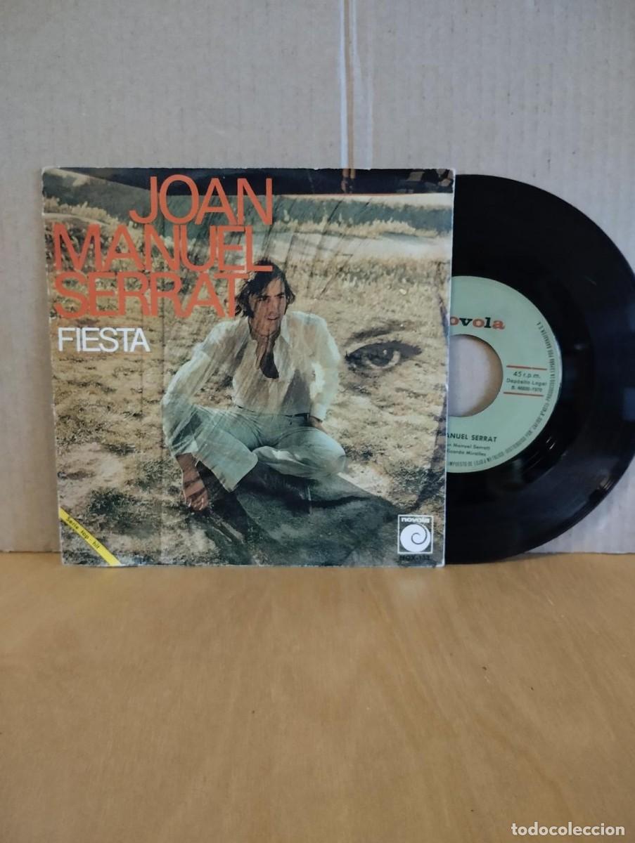 Discos de vinilo: JOAN MANUEL SERRAT ---- FIESTA - Foto 1