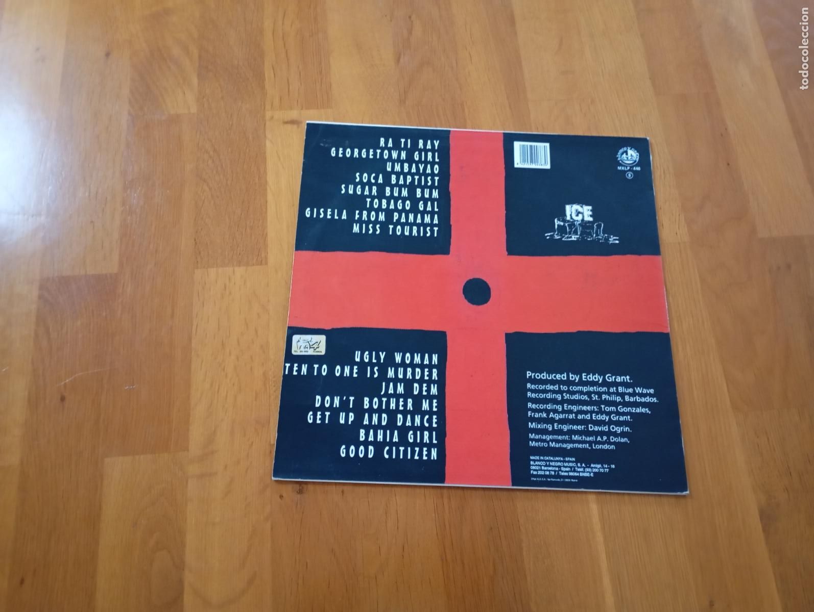 Discos de vinilo: Eddy grant-soca baptism.lp espa&ntilde;a - Foto 2
