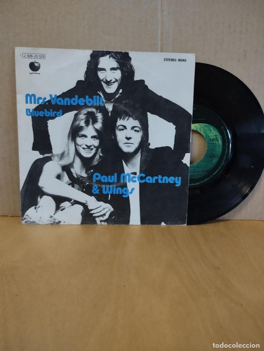 Discos de vinilo: PAUL MCCARTNEY & WINGS ---- MRS.VANDEBILT - Foto 1