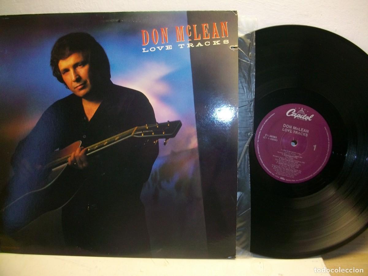 Discos de vinilo: Don McLean -Love tracks (1988 -US) LP - Foto 1