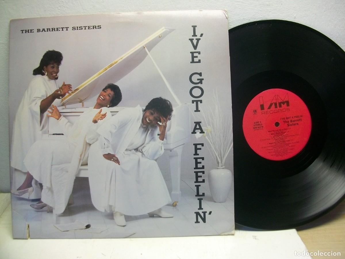Discos de vinilo: The Barrett Sisters &ndash; Ive Got A Feelin LP - Foto 1