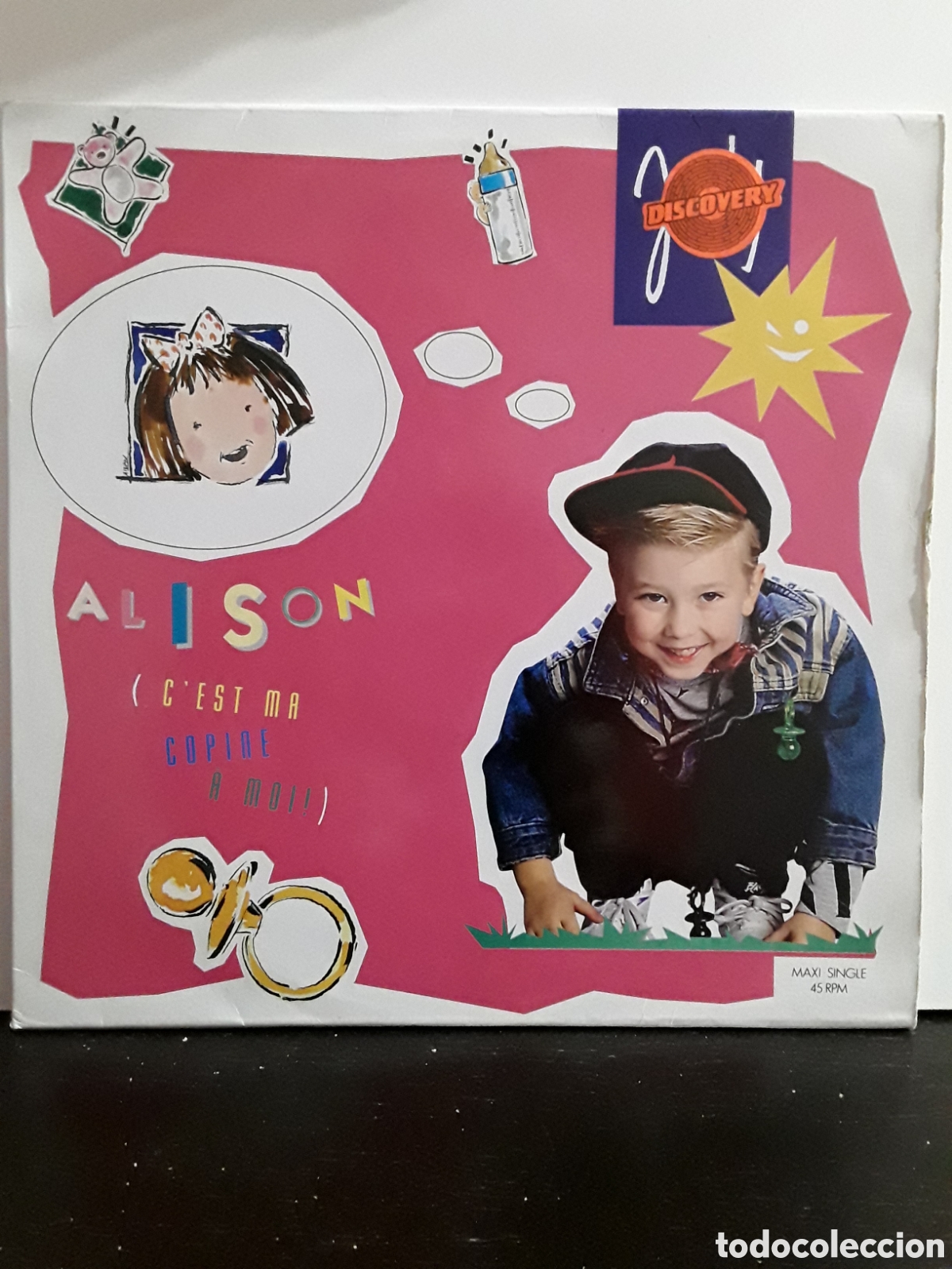 Discos de vinilo: Jordy &lrm;&ndash; Alison POP. - Foto 1