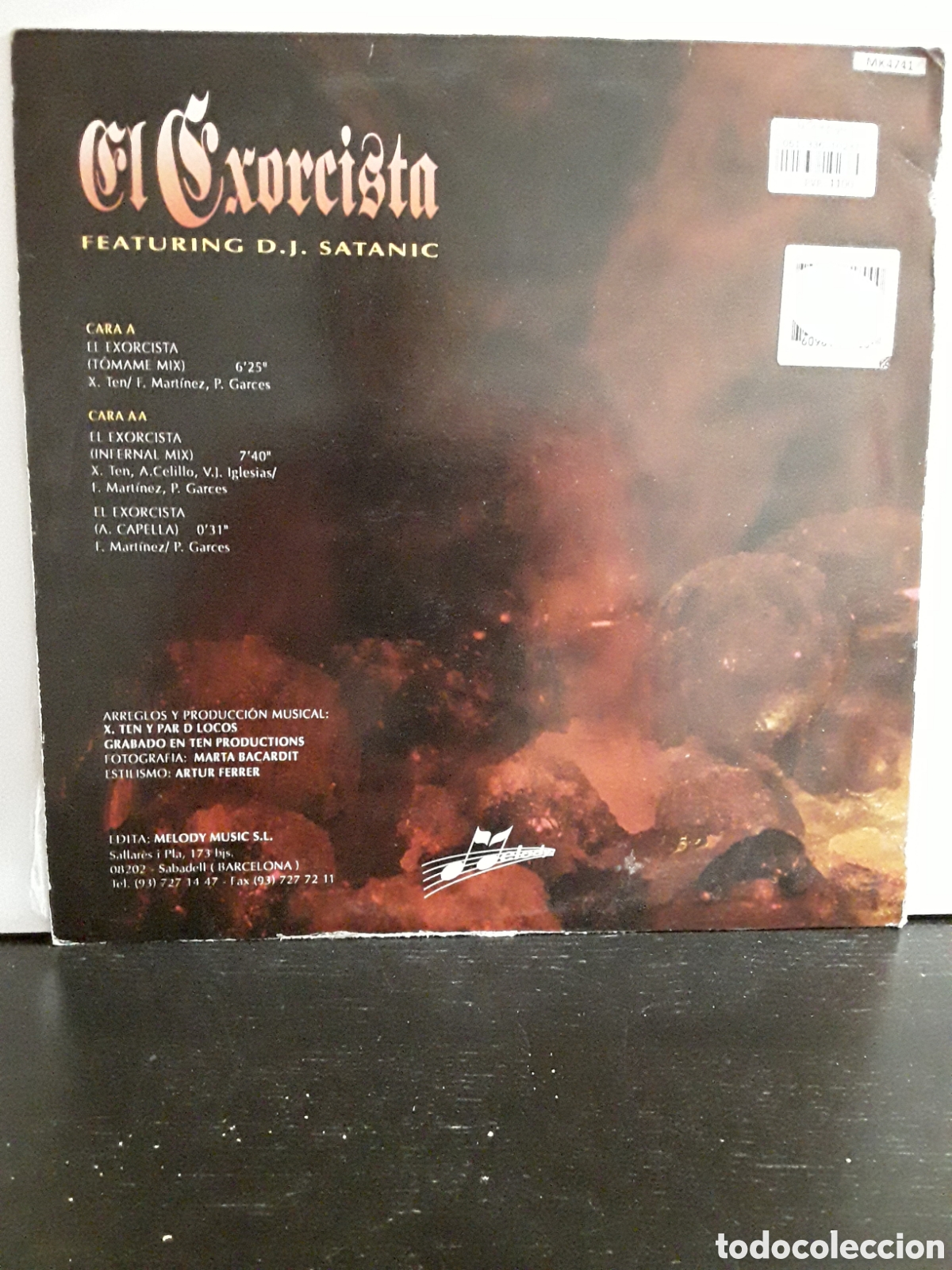 Discos de vinilo: El Exorcista Featuring D.J. Satanic &lrm;&ndash; El Exorcista - Foto 2