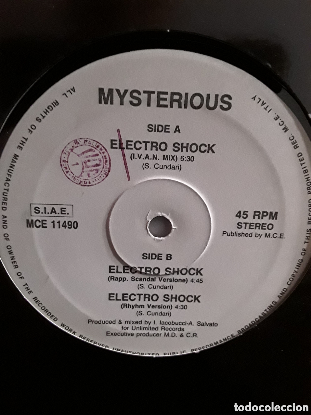 Discos de vinilo: Mysterious &lrm;&ndash; Electro Shock - Foto 2