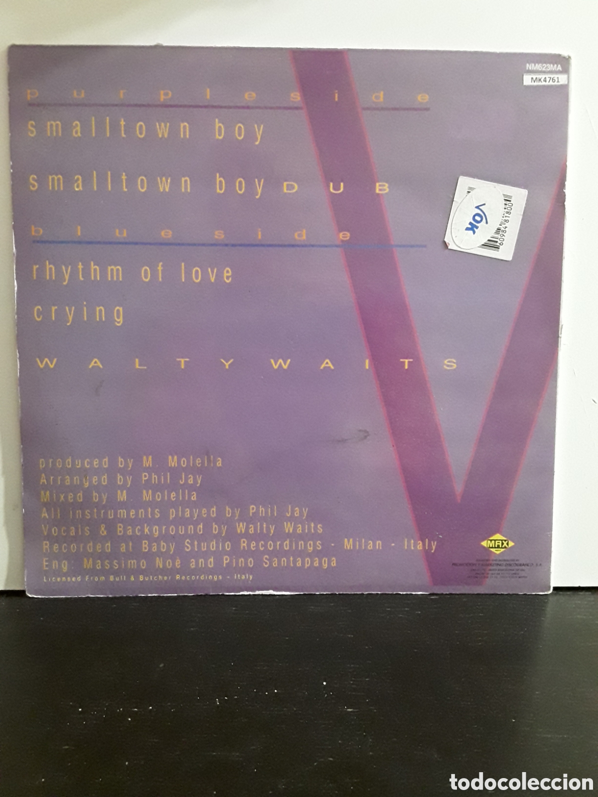 Discos de vinilo: Walty Waits &lrm;&ndash; Smalltown Boy - Foto 2
