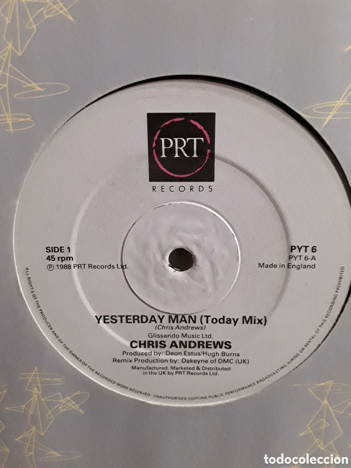 Discos de vinilo: Chris Andrews &lrm;&ndash; Yesterday Man - Foto 4