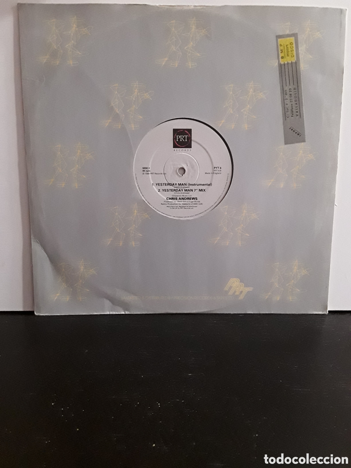 Discos de vinilo: Chris Andrews &lrm;&ndash; Yesterday Man - Foto 1
