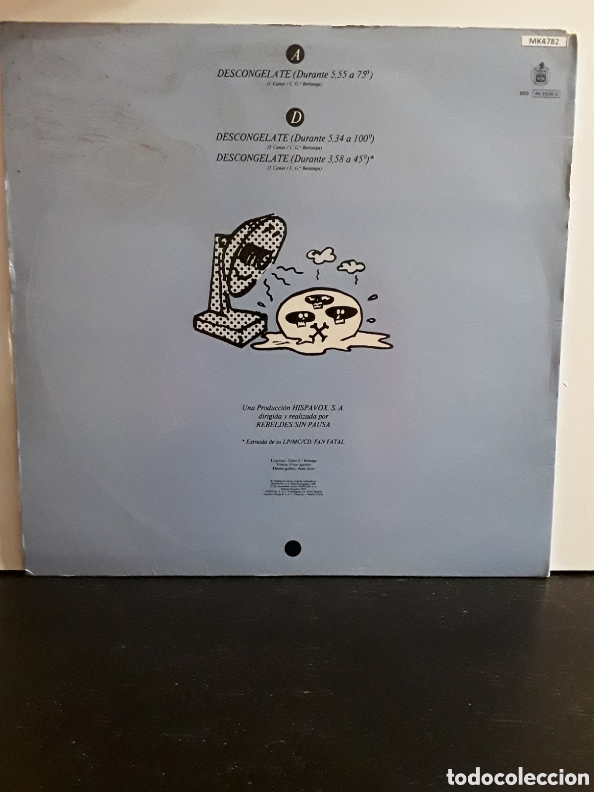Discos de vinilo: Alaska Y Dinarama &lrm;&ndash; Descong&eacute;late - Foto 2