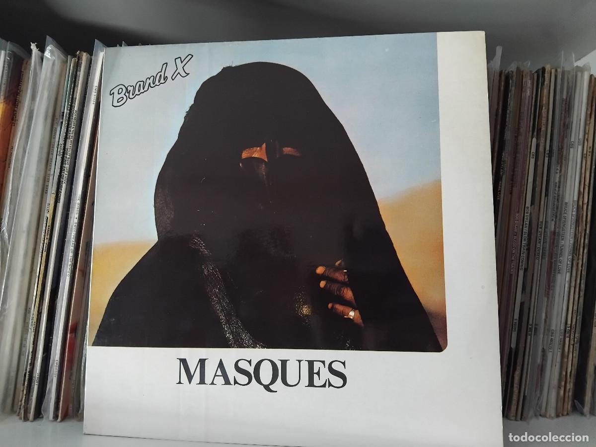 Discos de vinilo: Brand X &lrm;&ndash; Masques - lp edic. spain 1978 - Foto 1