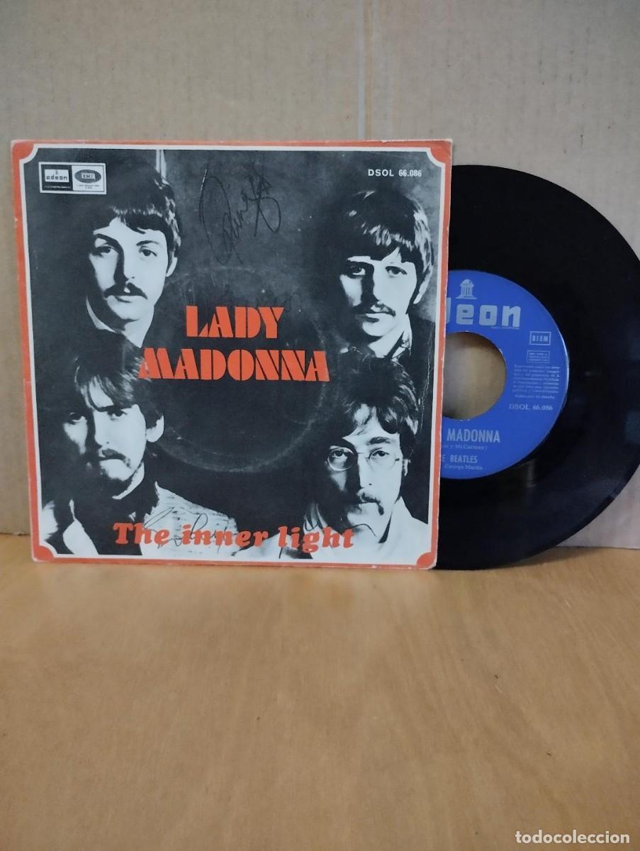Discos de vinilo: THE BEATLES ---- LADY MADONNA - Foto 1