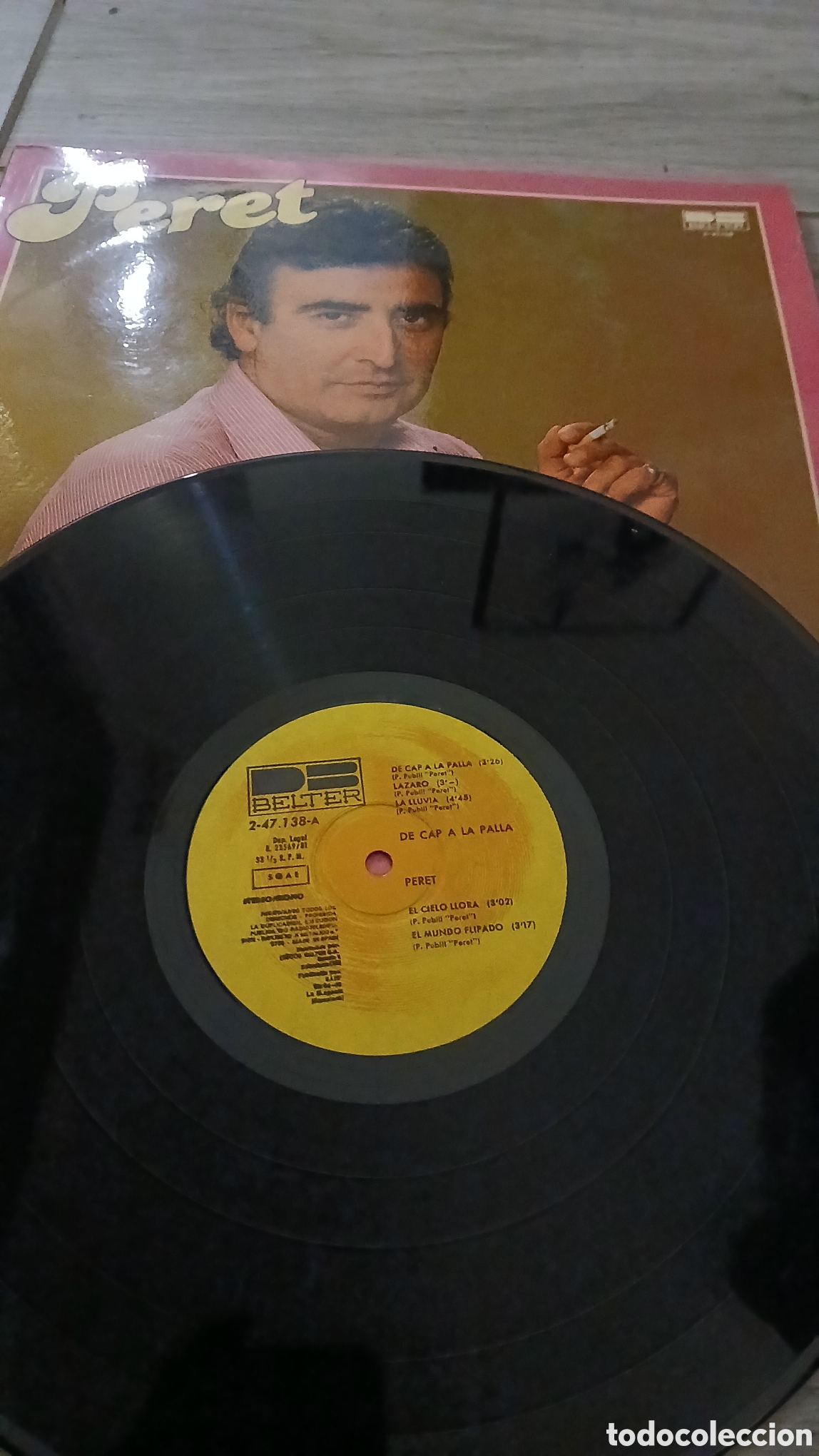 Discos de vinilo: PERET- DE CAP A LA PALLA- LP- SPAIN/BELTER - IB - Foto 3