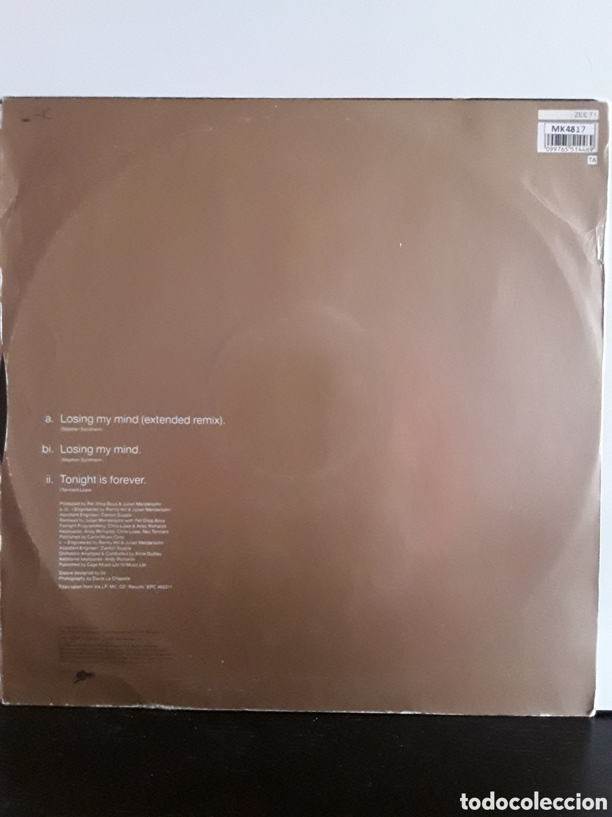 Discos de vinilo: Liza Minnelli &lrm;&ndash; Losing My Mind - Foto 2
