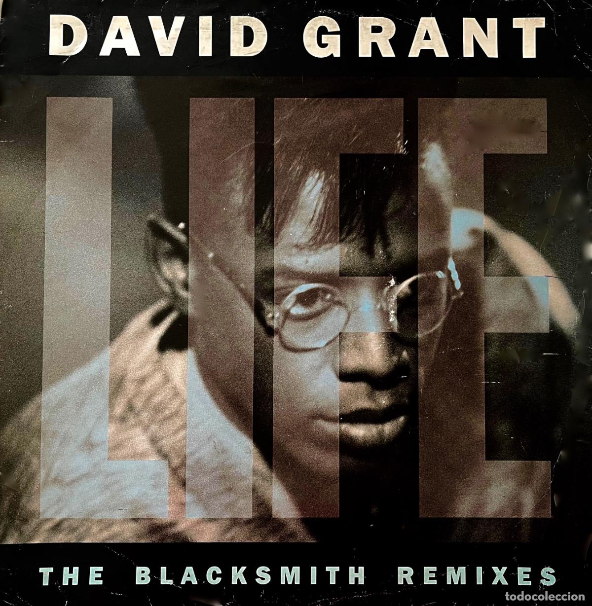 Discos de vinilo: DAVID GRANT. THE BLACKSMITH REMIXES. MAXISINGLE UK 3 TEMAS - Foto 1