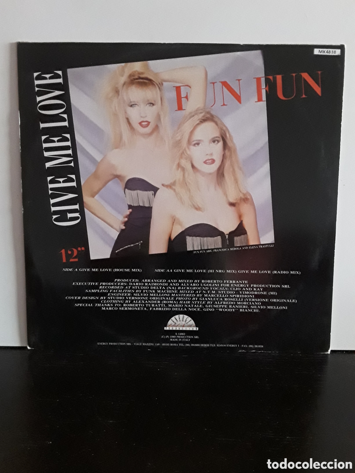 Discos de vinilo: Fun Fun &lrm;&ndash; Give Me Love - Foto 2