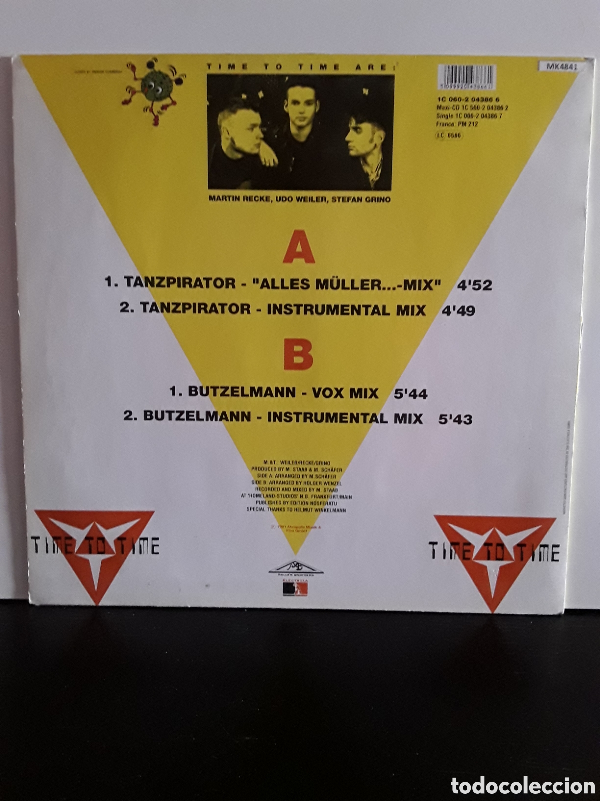 Discos de vinilo: Time To Time &lrm;&ndash; Tanzpirator - Foto 2