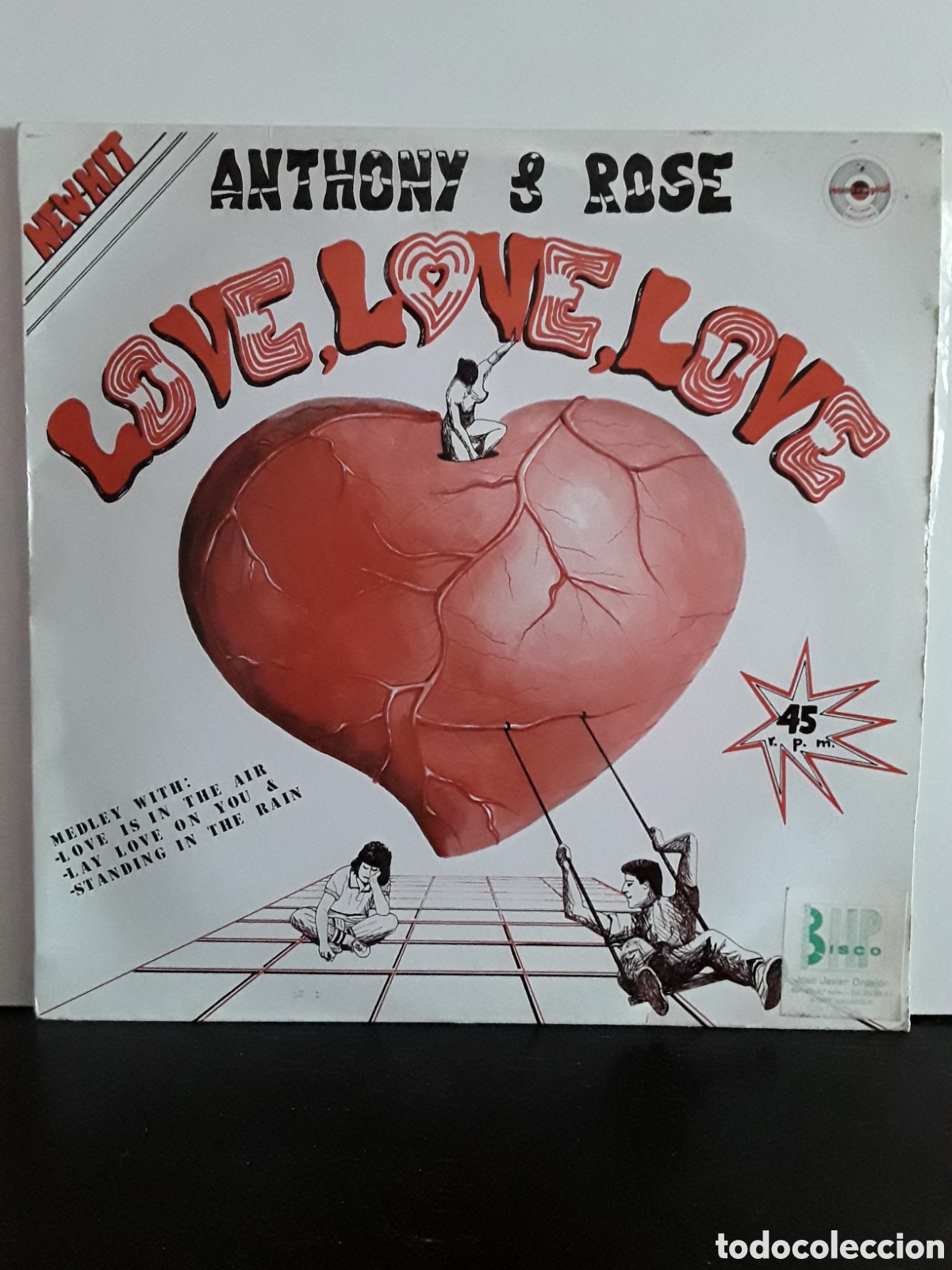 Discos de vinilo: Anthony & Rose &lrm;&ndash; Love, Love, Love - Foto 1