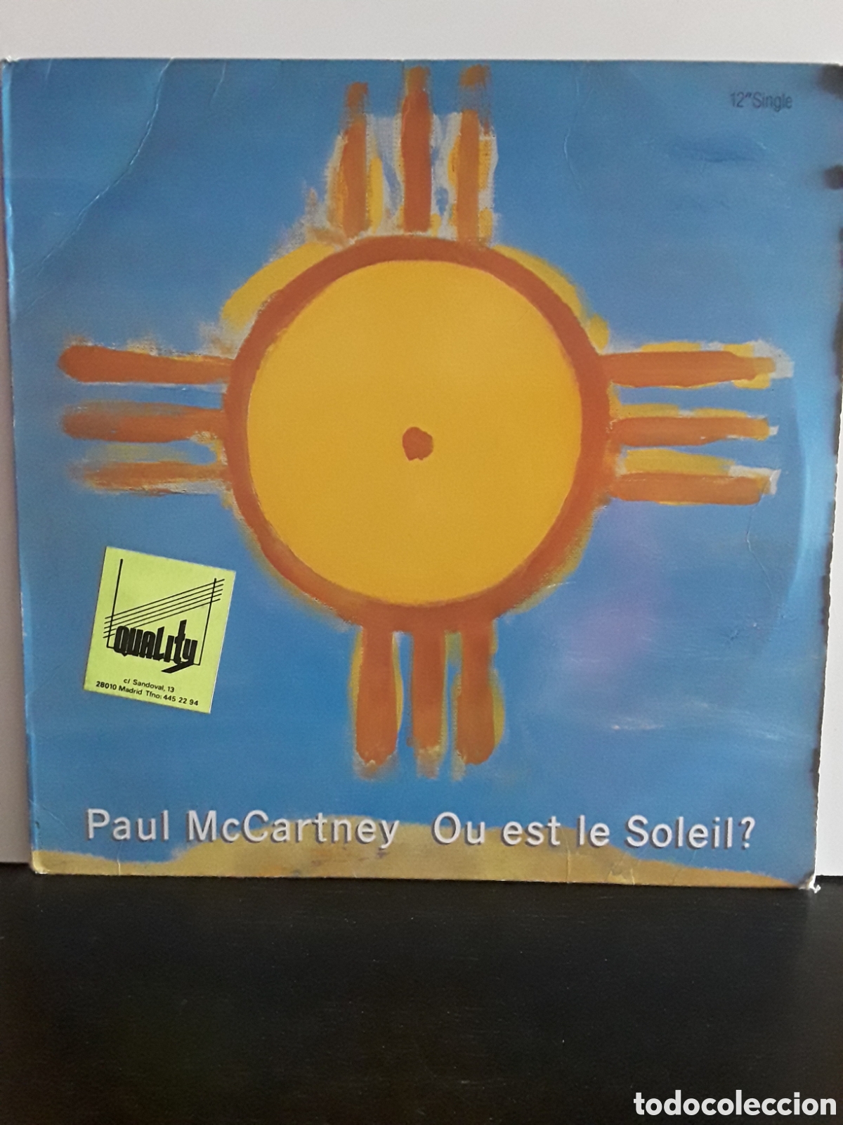 Discos de vinilo: Paul McCartney &lrm;&ndash; Ou Est Le Soleil? - Foto 1