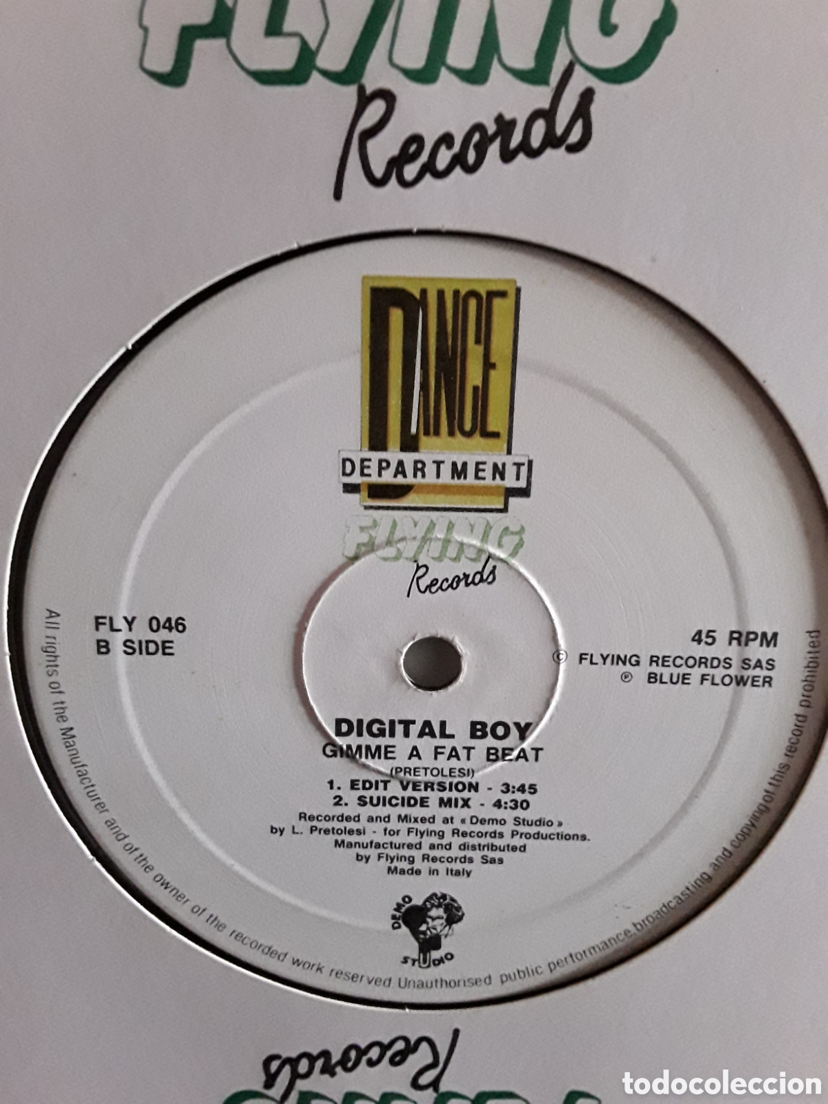 Discos de vinilo: Digital Boy &lrm;&ndash; Gimme A Fat Beat - Foto 2