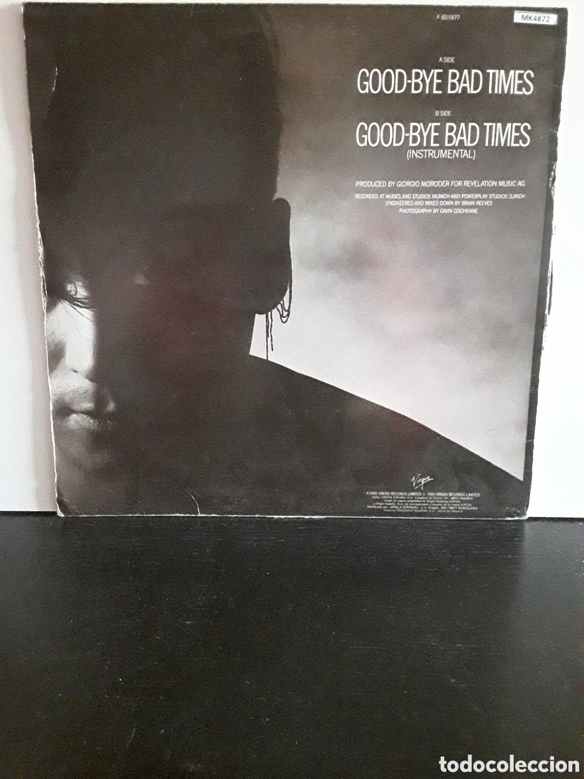 Discos de vinilo: Philip Oakey & Giorgio Moroder &lrm;&ndash; Good-Bye Bad Times - Foto 2